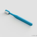 歯ブラシの3Dモデル