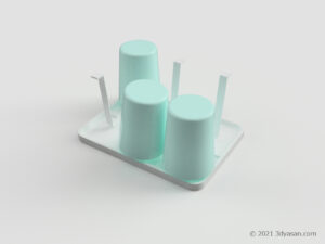 コップスタンドの3Dモデル