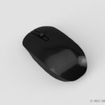 パソコンのマウスの3Dモデル