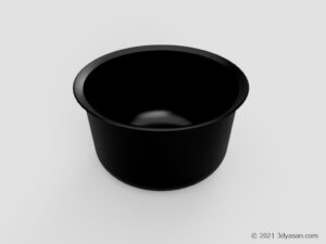 炊飯器のお釜の3Dモデル
