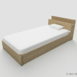 シングルベッドの3Dモデル