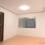4畳半の部屋の3Dモデル