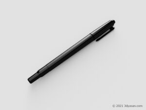 サインペンマーカーの3Dモデル