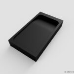 硯の3Dモデル