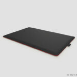 板タブレットの3Dモデル