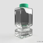 ブラシクリーナーボトルの3Dモデル