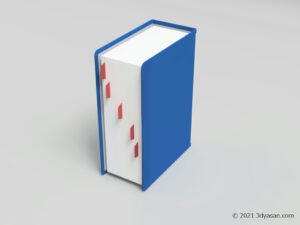 パイプ式ファイルの3Dモデル