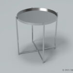 トレーテーブルの3Dモデル
