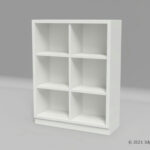 本棚の3Dモデル