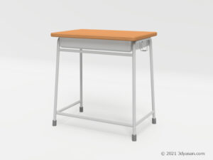 学校机の3Dモデル