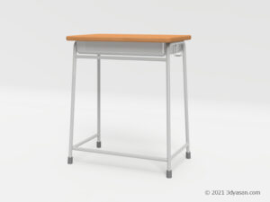 学校机の3Dモデル