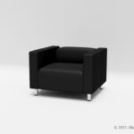 1人掛けソファの3Dモデル