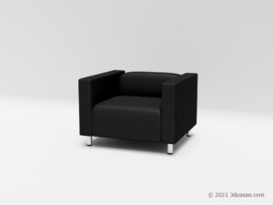 1人掛けソファの3Dモデル