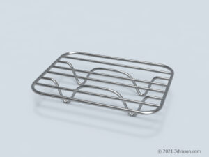 石鹸置きの3Dモデル