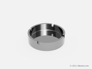 灰皿の3Dモデル