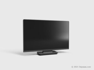テレビの3Dモデル