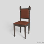 椅子の3Dモデル