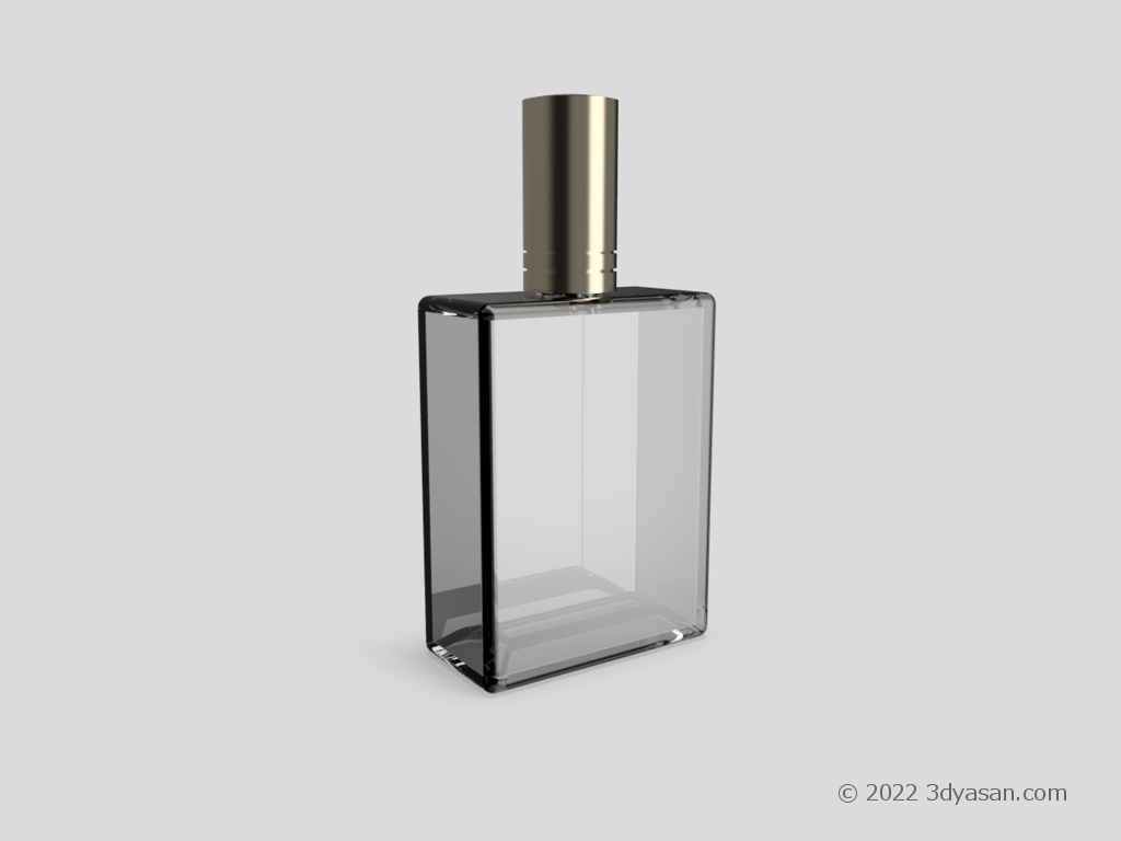 香水瓶の3Dモデル