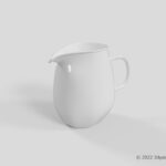 ミルクピッチャーの3Dモデル