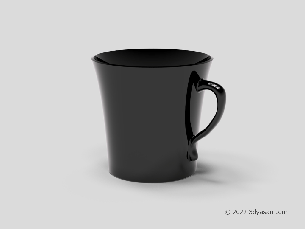 マグカップの3Dモデル